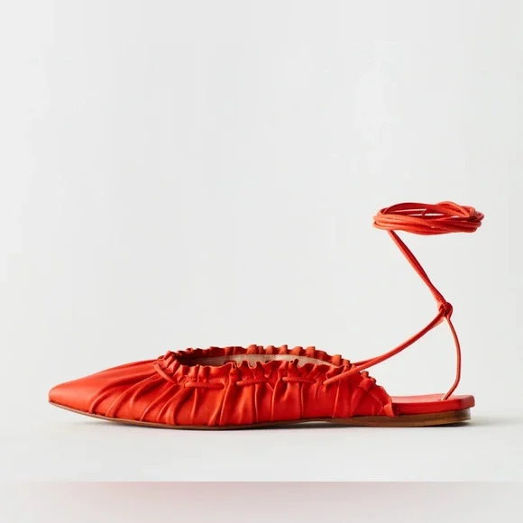 Tibi New in Box Sergei Flat in Black, size 37 - Picture 5 of 16